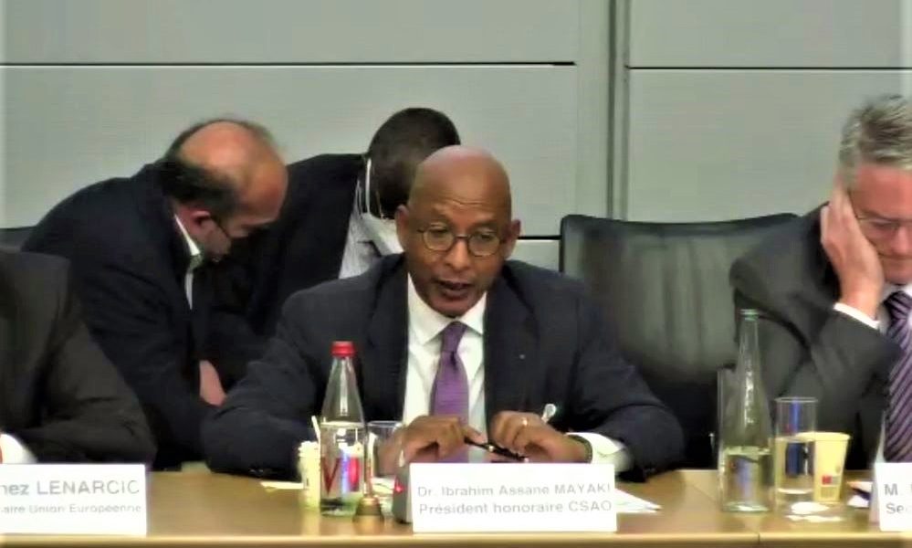 Président de séance/ Réunion contre la faim et la malnutrition au Sahel