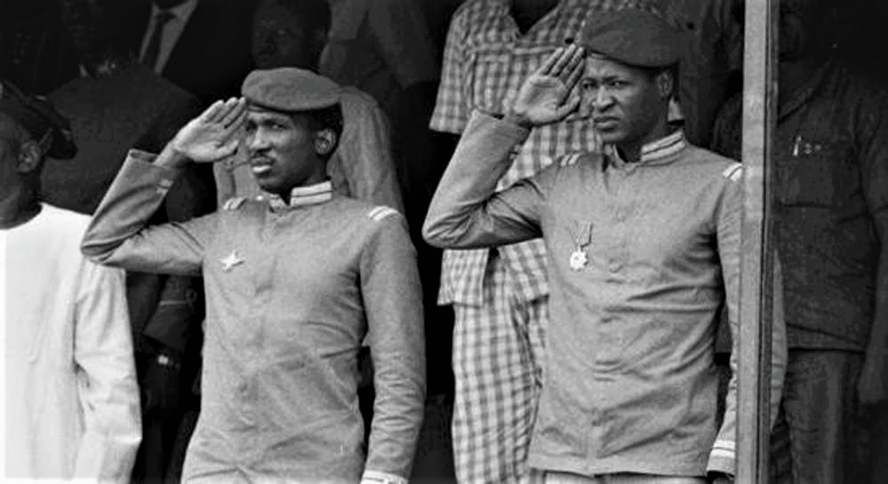 Sankara et Compaoré (photo autre presse)