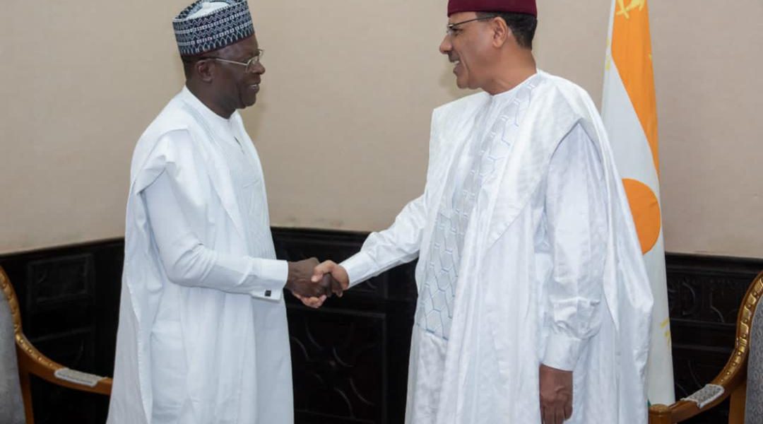 Bio Tchané chez le président du Niger suite à la résiliation du protocole sur le ferroviaire Bénin-Niger