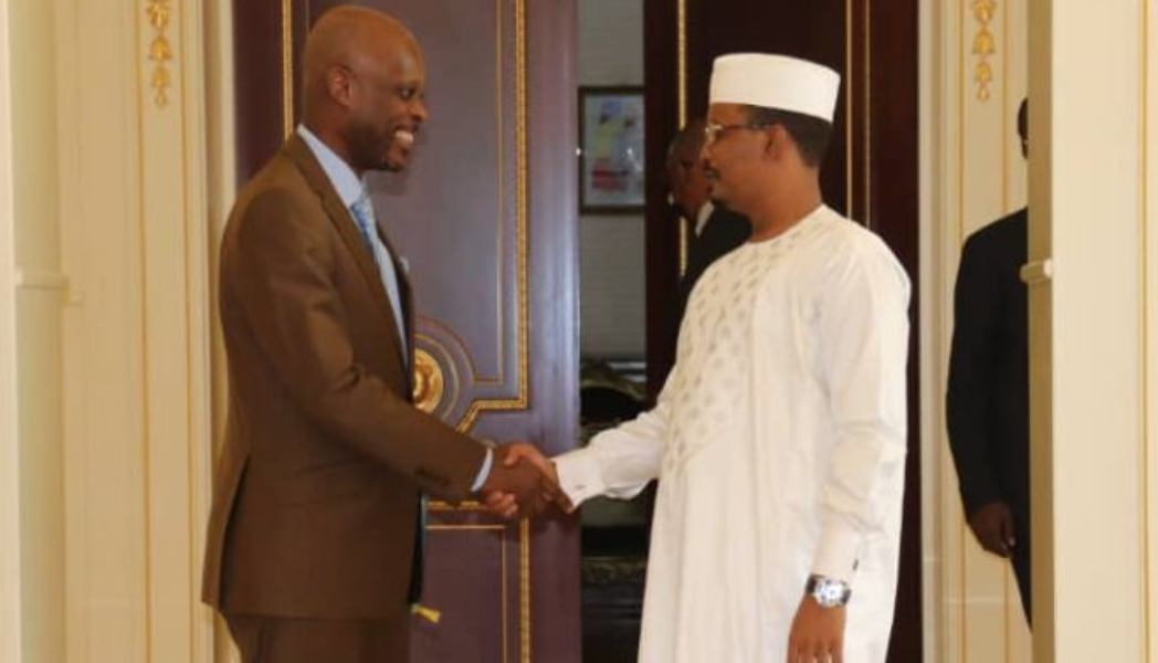 Dussey Robert et le Président Deby du Tchad