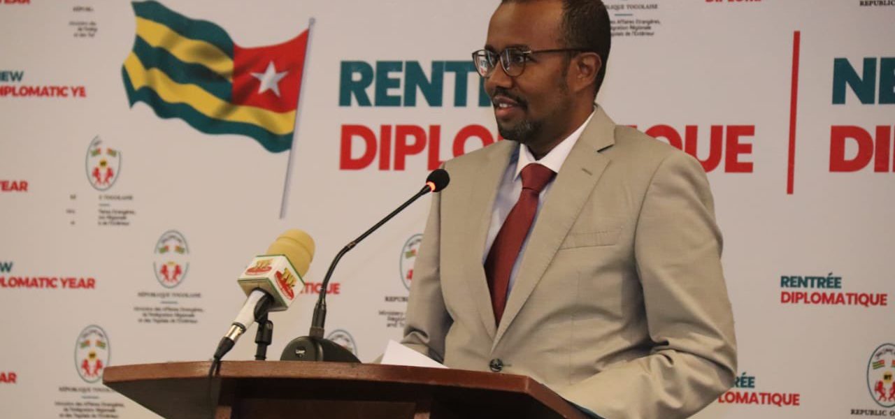 Abdisaid Muse Ali, l'ex ministre des affaires étrangères de la Somalie invité à la rentrée diplomatique au Togo