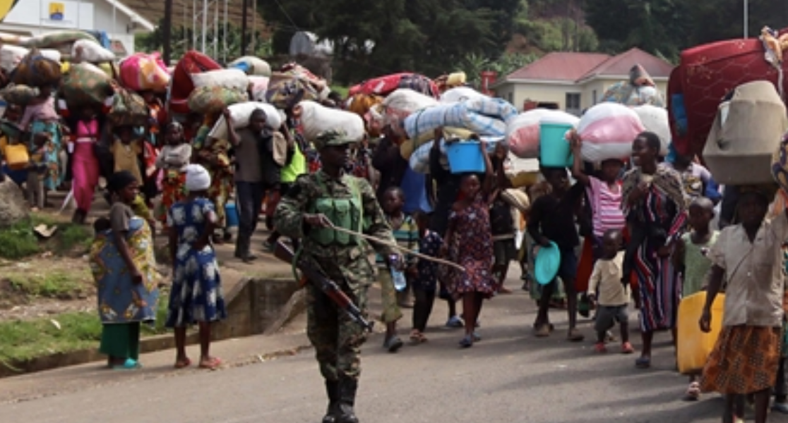 Des déplacés en milliers en RDC à la suite des combats entre le M23 et l'armée régulière